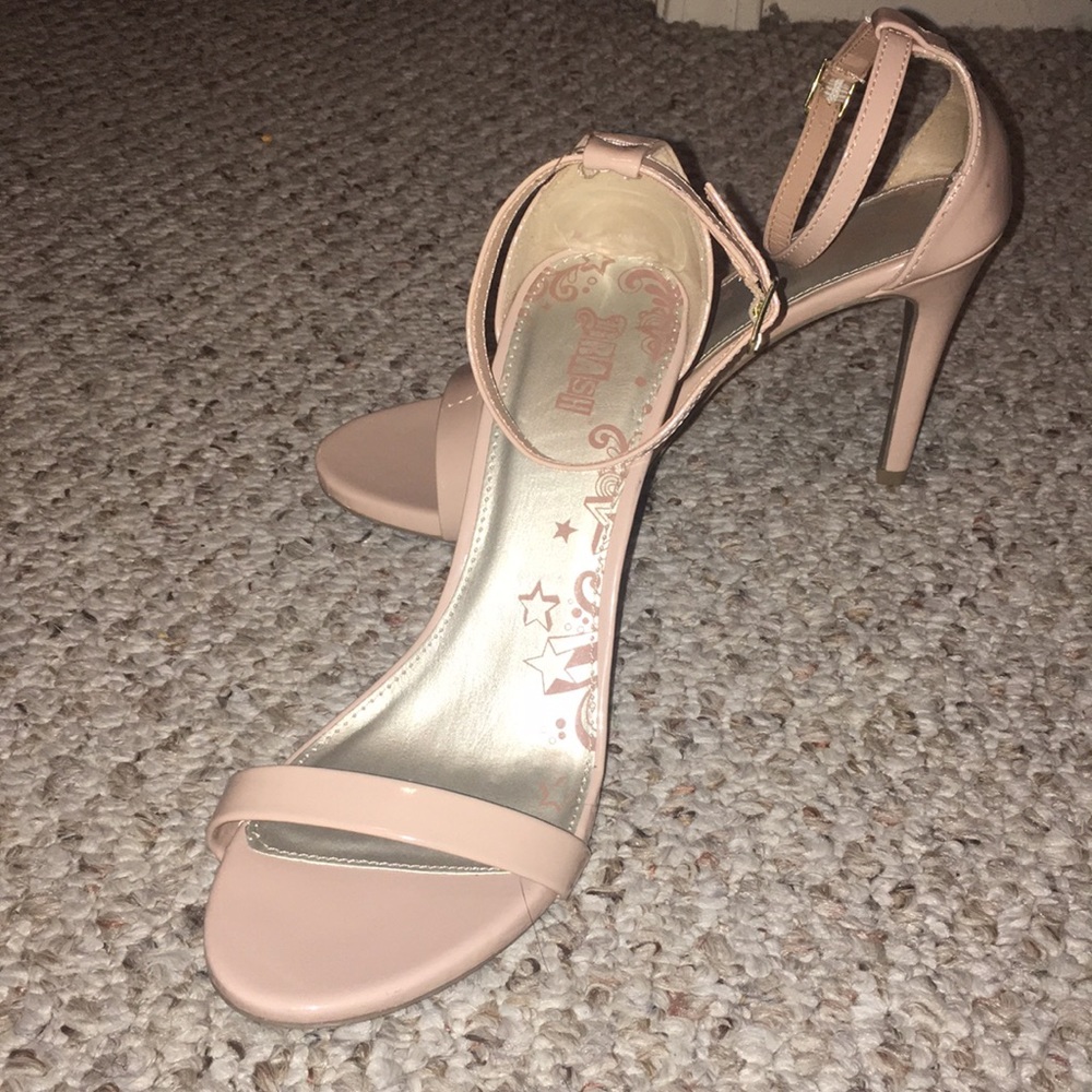 Nude Strappy Heels
